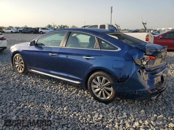 2017 Hyundai Sonata Sport with VIN 5NPE34AF5HH551868, listed as a Copart auction lot 50293845 with 48,274 mi miles and Salvage Title. Bid and sale history available at DreamBid. Image 2.