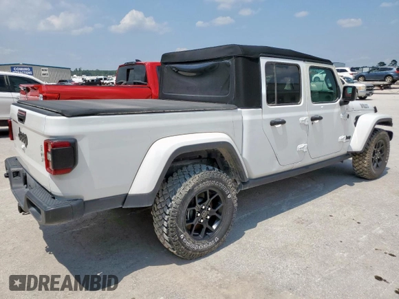 2024 Jeep Gladiator Sport S z VIN 1C6HJTAG2RL113030, wystawiony jako Copart lot #59023085 z przebiegiem Nie podano mil oraz Nie do naprawy • Non repairable. Historia ofert i sprzedaży dostępna na DreamBid. Obrazek 3.