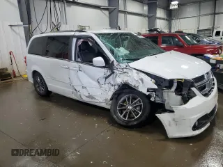 2017 Dodge Grand Caravan SXT with VIN 2C4RDGCG8HR746579, listed as a Copart auction lot 53310525 with 42,202 mi miles and Salvage Title. Bid and sale history available at DreamBid. Image 4.