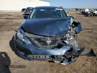 2018 Nissan Sentra SV with VIN 3N1AB7AP6JY226914, listed as a Copart auction lot 54408695 with 184,010 mi miles and Salvage Title. Bid and sale history available at carsss.com. Image 5.