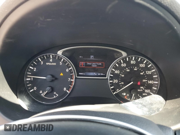 2017 Nissan Altima SL with VIN 1N4AL3AP2HC113313, listed as a Copart auction lot 62713795 with 90,663 mi miles and Salvage title. Bid and sale history available at DreamBid. Image 9.