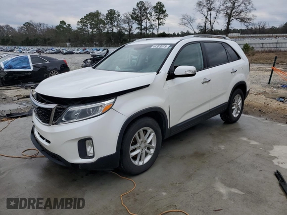2015 Kia Sorento LX with VIN 5XYKT3A68FG595316, listed as a Copart auction lot 44363615 with 192,193 mi miles and Salvage Title. Bid and sale history available at DreamBid. Image 1.