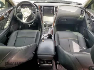2018 Infiniti Q50 3.0t LUXE with VIN JN1EV7AP5JM357263, listed as a Copart auction lot 47679195 with 162,430 mi miles and Salvage Title. Bid and sale history available at carsss.com. Image 8.