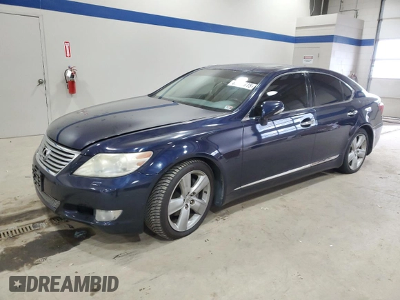 2011 Lexus LS 460 z VIN JTHBL5EF5B5105065, wystawiony jako Copart lot #89051615 z przebiegiem 145 609 mil mil oraz Szkoda całkowita • Salvage title. Historia ofert i sprzedaży dostępna na DreamBid. Obrazek 1.