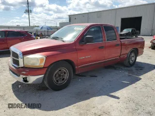 2006 Dodge 1500 SLT z VIN 1D7HA18N56J111254, wystawiony jako Copart lot #56846545 z przebiegiem 154 275 mil mil oraz Szkoda całkowita • Salvage title. Historia ofert i sprzedaży dostępna na DreamBid. Obrazek 1.