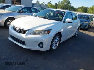 2013 Lexus CT 200h with VIN JTHKD5BH3D2130375, listed as a IAAI auction lot 42659121 with 177,214 mi miles and . Bid and sale history available at DreamBid. Image 2.
