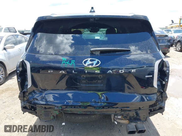 2024 Hyundai Palisade Calligraphy z VIN KM8R7DGE4RU710628, wystawiony jako IAAI lot #42223597 z przebiegiem 39 156 mil mil oraz . Historia ofert i sprzedaży dostępna na DreamBid. Obrazek 16.