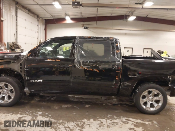 2022 Ram 1500 Big Horn with VIN 1C6SRFFTXNN419008, listed as a IAAI auction lot 41565394 with 26,003 mi miles. Bid and sale history available at carsss.com. Image 18.