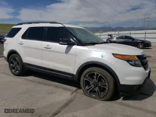 2015 Ford Explorer Sport with VIN 1FM5K8GT6FGC49753, listed as a Copart auction lot 52914555 with 141,082 mi miles and Salvage Title. Bid and sale history available at carsss.com. Image 4.