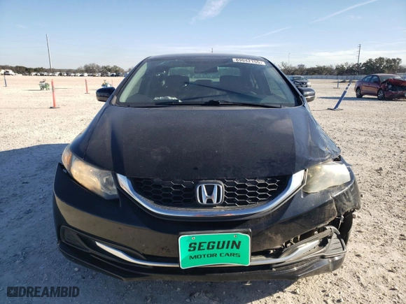 2014 Honda Civic Sedan LX with VIN 19XFB2F56EE085895, listed as a Copart auction lot 44583625 with 95,723 mi miles and Salvage Title. Bid and sale history available at carsss.com. Image 5.