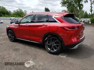 2022 Infiniti QX50 AUTOGRAPH with VIN 3PCAJ5DB6NF113745, listed as a Copart auction lot 56152653 with 12,511 mi miles. Bid and sale history available at carsss.com. Image 2.