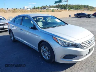 2016 Hyundai Sonata SE z VIN 5NPE24AF0GH264861, wystawiony jako IAAI lot #40718385 z przebiegiem 94 315 mil mil oraz . Historia ofert i sprzedaży dostępna na DreamBid. Obrazek 1.