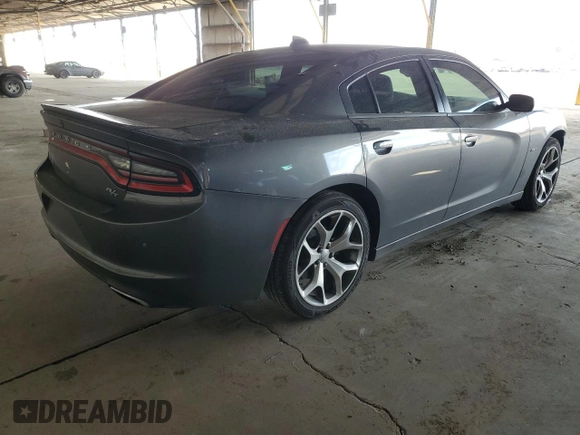 2015 Dodge Charger RT with VIN 2C3CDXCT4FH738795, listed as a Copart auction lot 53679865 with 186,380 mi miles and Salvage Title. Bid and sale history available at DreamBid. Image 3.