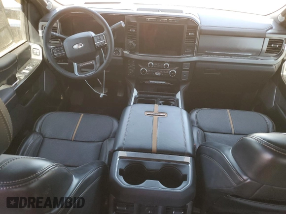 2024 Ford Super Duty F-250 SRW XL with VIN 1FT8W2BT1REC88275, listed as a Copart auction lot 47841425 with 0 mi miles and Salvage Title. Bid and sale history available at carsss.com. Image 8.