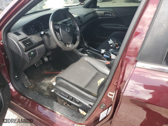 2017 Honda Accord Sedan Sport with VIN 1HGCR2F53HA192944, listed as a Copart auction lot 48325505 with 0 mi miles and Salvage Title. Bid and sale history available at carsss.com. Image 7.
