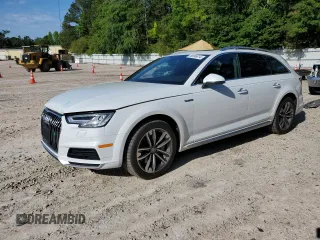 2018 Audi A4 allroad Premium Plus with VIN WA18NAF47JA024404, listed as a Copart auction lot 56096614 with 72,584 mi miles and Salvage Title. Bid and sale history available at carsss.com. Image 1.