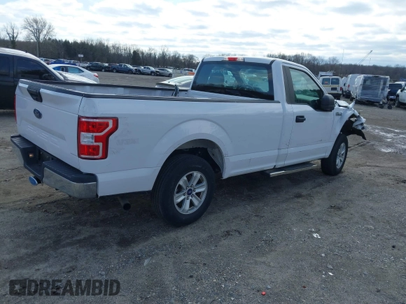 2020 Ford F-150 XL with VIN 1FTMF1CB0LKD63815, listed as a IAAI auction lot 41719059 with 33,021 mi miles and . Bid and sale history available at carsss.com. Image 4.