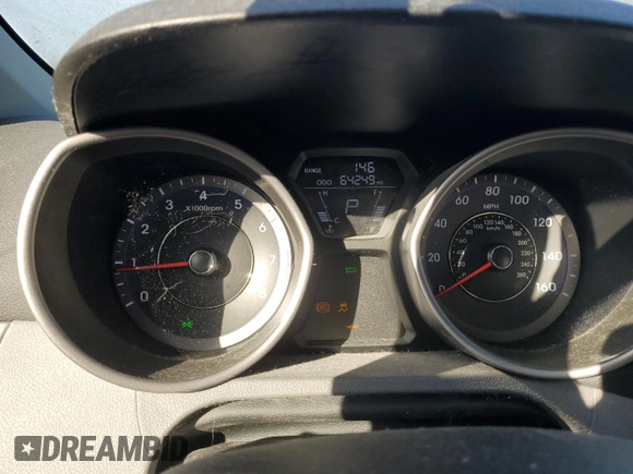 2013 Hyundai Elantra Coupe GS PZEV with VIN KMHDH6AE0DU022405, listed as a Copart auction lot 76497474 with 64,249 mi miles and Salvage Title. Bid and sale history available at carsss.com. Image 9.