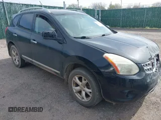 2011 Nissan Rogue SV with VIN JN8AS5MT8BW167419, listed as a IAAI auction lot 42002578 with 170,443 mi miles. Bid and sale history available at carsss.com. Image 1.