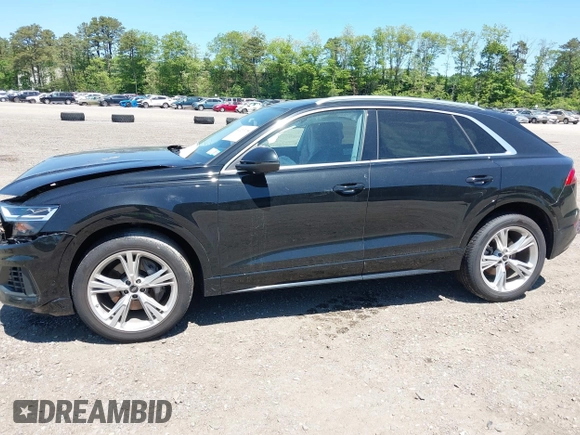 2022 Audi Q8 Premium with VIN WA1AVBF13ND024823, listed as a IAAI auction lot 42263184 with 38,245 mi miles and . Bid and sale history available at DreamBid. Image 14.