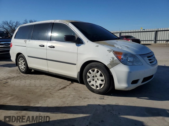 2008 Honda Odyssey LX with VIN 5FNRL38248B039337, listed as a Copart auction lot 46828745 with 321,269 mi miles and Clean Title. Bid and sale history available at carsss.com. Image 4.