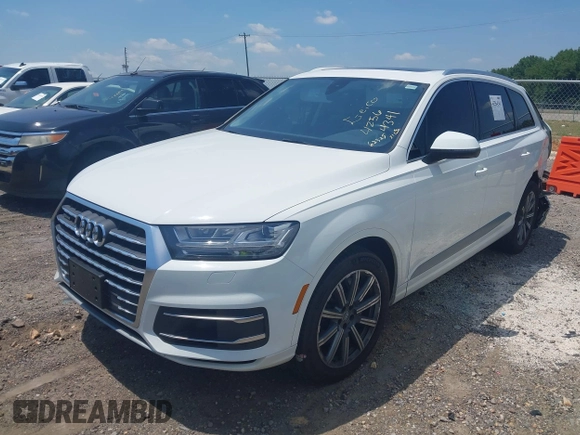 2019 Audi Q7 Premium Plus with VIN WA1LAAF70KD024096, listed as a IAAI auction lot 42564341 with 100,036 mi miles and . Bid and sale history available at DreamBid. Image 18.