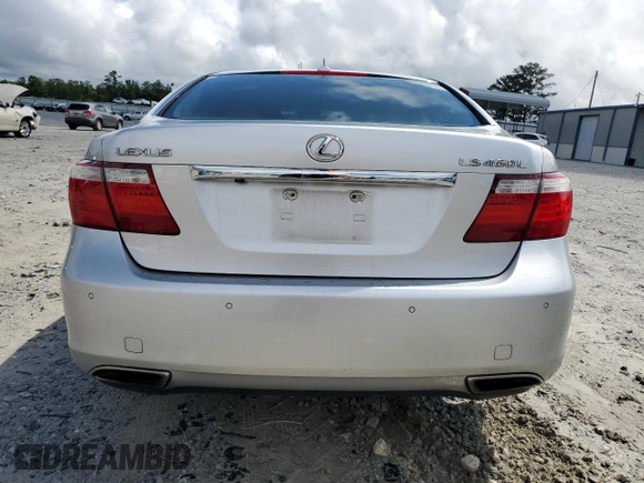 2007 Lexus LS 460 L z VIN JTHGL46F675013629, wystawiony jako Copart lot #56717975 z przebiegiem 214 066 mil mil oraz Tytuł czysty. Historia ofert i sprzedaży dostępna na DreamBid. Obrazek 6.