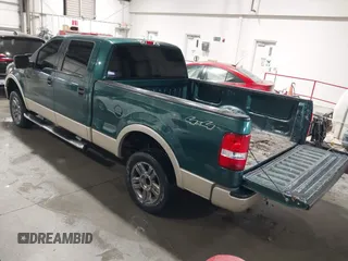 2007 Ford F-150 XLT with VIN 1FTPW14V07FA71702, listed as a IAAI auction lot 41902242 with 284,124 mi miles. Bid and sale history available at carsss.com. Image 3.