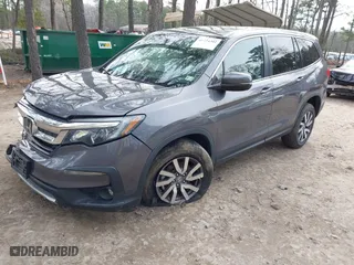 2022 Honda Pilot EX-L with VIN 5FNYF6H54NB009670, listed as a IAAI auction lot 41724302 with 32,690 mi miles. Bid and sale history available at carsss.com. Image 17.