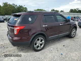 2011 Ford Explorer Limited with VIN 1FMHK8F88BGA29406, listed as a Copart auction lot 60632465 with 148,584 mi miles and Salvage title. Bid and sale history available at DreamBid. Image 3.