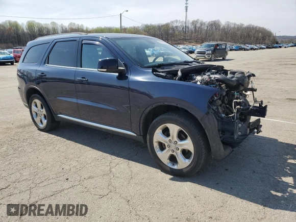 2015 Dodge Durango Limited with VIN 1C4RDJDG8FC938702, listed as a Copart auction lot 51119245 with 74,445 mi miles and Salvage title. Bid and sale history available at DreamBid. Image 4.
