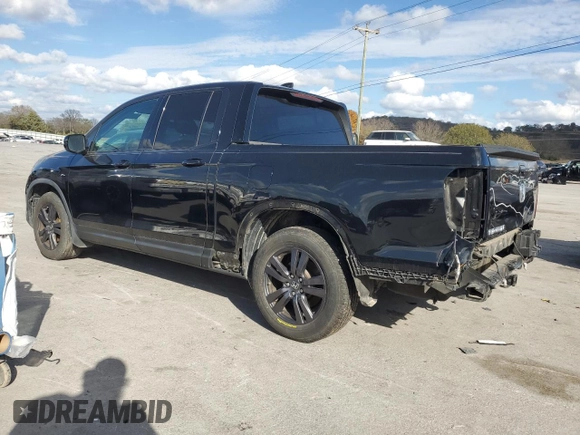 2018 Honda Ridgeline Sport with VIN 5FPYK2F10JB000986, listed as a Copart auction lot 78618584 with 187,682 mi miles and Salvage title. Bid and sale history available at DreamBid. Image 2.