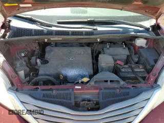 2012 Toyota Sienna XLE with VIN 5TDDK3DC0CS041425, listed as a Copart auction lot 60286305 with 214,634 mi miles and Salvage title. Bid and sale history available at DreamBid. Image 12.