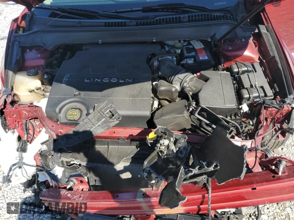 2016 Lincoln MKZ with VIN 3LN6L2GK6GR630714, listed as a Copart auction lot 47181925 with 36,616 mi miles and Salvage Title. Bid and sale history available at carsss.com. Image 11.