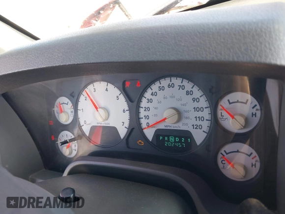 2006 Dodge 1500 SLT with VIN 1D7HU18226J210806, listed as a IAAI auction lot 41241070 with 202,457 mi miles and . Bid and sale history available at DreamBid. Image 7.
