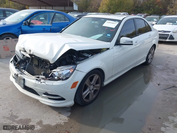 2011 Mercedes-Benz C-Class C 300 Sport with VIN WDDGF5EB1BR134640, listed as a IAAI auction lot 41035827 with 236,814 mi miles. Bid and sale history available at carsss.com. Image 17.