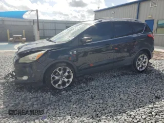 2014 Ford Escape Titanium with VIN 1FMCU0JX7EUA66831, listed as a Copart auction lot 51574815 with 204,150 mi miles and Salvage Title. Bid and sale history available at carsss.com. Image 1.