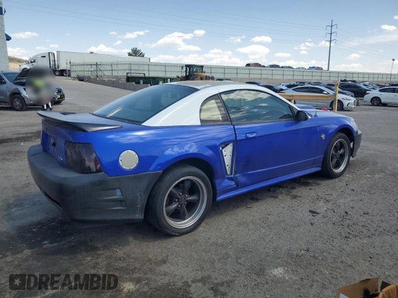 1999 Ford Mustang GT z VIN 1FAFP42X1XF152146, wystawiony jako Copart lot #57871835 z przebiegiem Nie podano mil oraz Szkoda całkowita • Salvage title. Historia ofert i sprzedaży dostępna na DreamBid. Obrazek 3.