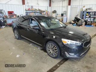 2014 Kia Cadenza Premium with VIN KNALN4D73E5122422, listed as a Copart auction lot 51264165 with 0 mi miles and Clean Title. Bid and sale history available at carsss.com. Image 4.