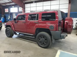 2009 Hummer H3 SUV with VIN 5GTEN13E998101288, listed as a Copart auction lot 73354134 with 105,767 mi miles and Salvage Title. Bid and sale history available at carsss.com. Image 2.
