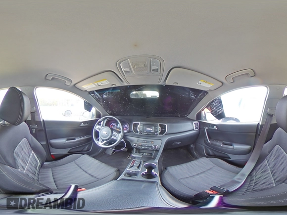 2019 Kia Sportage LX with VIN KNDPM3AC1K7590894, listed as a Copart auction lot 49582505 with 121,587 mi miles and Non Repairable. Bid and sale history available at carsss.com. Image 15.