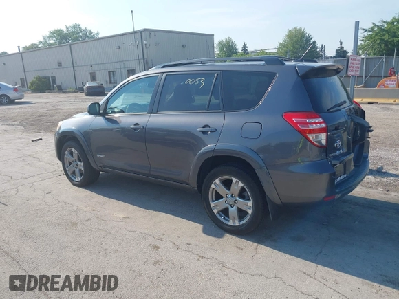2010 Toyota RAV4 Sport with VIN 2T3WK4DV8AW005882, listed as a IAAI auction lot 42684881 with 241,896 mi miles and . Bid and sale history available at DreamBid. Image 3.