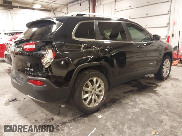 2017 Jeep Cherokee Limited with VIN 1C4PJMDB8HW636804, listed as a IAAI auction lot 41543269 with 118,633 mi miles and . Bid and sale history available at carsss.com. Image 4.