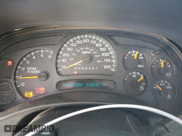 2006 Chevrolet Silverado 1500 Work Truck with VIN 1GCEC19X56Z141511, listed as a Copart auction lot 71197574 with 220,241 mi miles and Non Repairable. Bid and sale history available at carsss.com. Image 9.