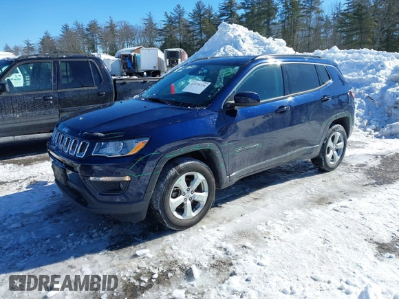 2021 Jeep Compass Altitude z VIN 3C4NJDBB0MT552101, wystawiony jako IAAI lot #41578726 z przebiegiem 49 684 mil mil oraz . Historia ofert i sprzedaży dostępna na DreamBid. Obrazek 21.