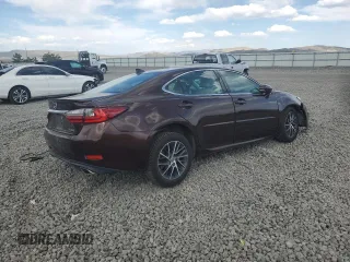 2017 Lexus ES with VIN 58ABK1GG4HU037959, listed as a Copart auction lot 53280735 with 0 mi miles and Salvage Title. Bid and sale history available at carsss.com. Image 3.