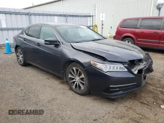 2015 Acura TLX Technology with VIN 19UUB1F52FA800324, listed as a Copart auction lot 80523864 with 99,348 mi miles and Salvage title. Bid and sale history available at DreamBid. Image 4.