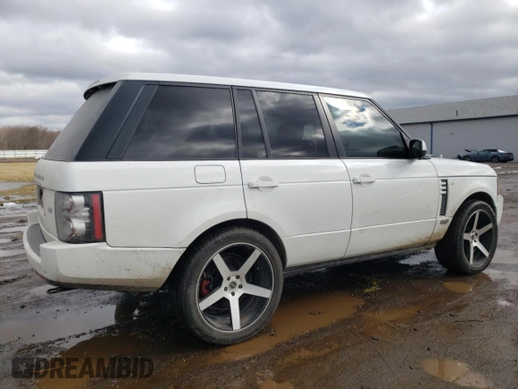 2012 Land Rover Range Rover HSE Lux with VIN SALMF1D45CA372976, listed as a Copart auction lot 48302545 with 178,639 mi miles and Salvage title. Bid and sale history available at DreamBid. Image 3.