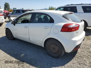 2014 Kia Rio LX with VIN KNADM5A37E6359133, listed as a Copart auction lot 64278274 with Not Provided miles and Salvage Title. Bid and sale history available at carsss.com. Image 2.