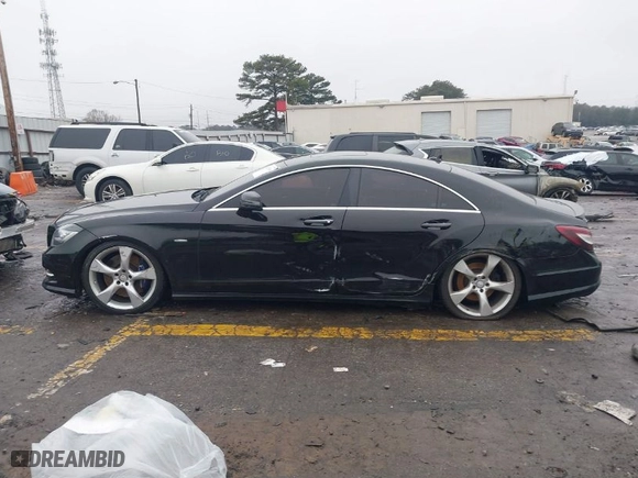 2012 Mercedes-Benz CLS-Class CLS 550 with VIN WDDLJ7DB8CA012657, listed as a IAAI auction lot 41235586 with 157,760 mi miles. Bid and sale history available at carsss.com. Image 13.